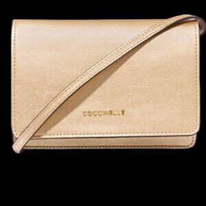 COCCINELLE Crossbody Mini Gold-plated Bag